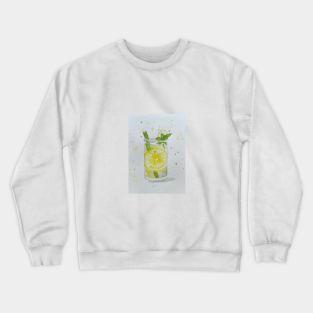 Glass of lemonade Crewneck Sweatshirt